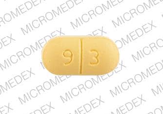 Image 1 - Imprint 9 3 5215 - hydrochlorothiazide/moexipril 25 mg / 15 mg