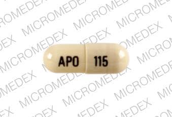 Image 1 - Imprint APO 115 - terazosin 1 mg