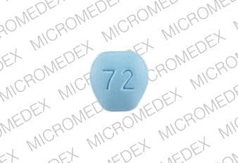 Imprint 72 - finasteride 5 mg