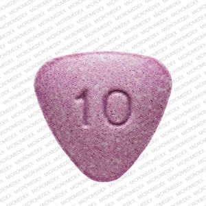 Pill Finder: FL 10 Purple Three-sided - Medicine.com