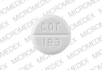 Pill Finder Cor 1 White Round Medicine Com