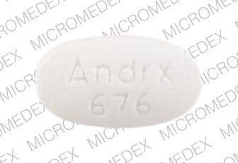 Image 1 - Imprint 10 00 Andrx 676 - metformin 1000 mg