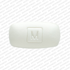 white rectangle pill no imprint