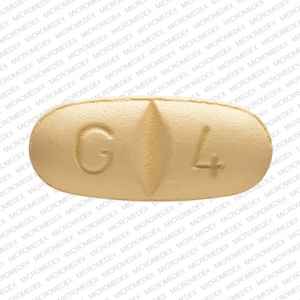 Image 1 - Imprint G 4 - oxcarbazepine 300 mg