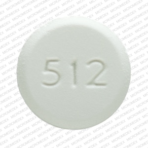 Pill Finder: 512 White Round - Medicine.com