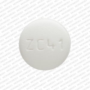 Image 1 - Imprint ZC41 - carvedilol 12.5 mg