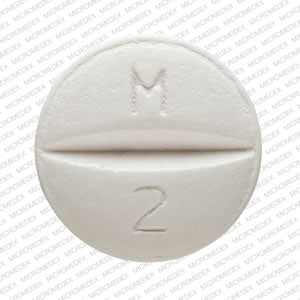 Pill Finder: M 2 White Round - Medicine.com