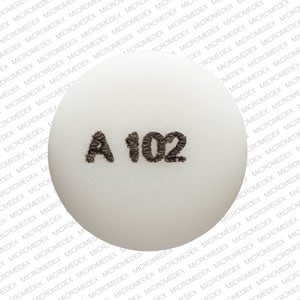 Pill Finder: A 102 White Round - Medicine.com