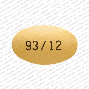 Imprint 93/12 - pantoprazole 40 mg