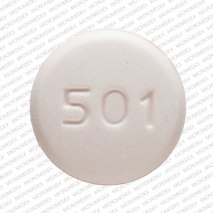 Image 1 - Imprint 501 - terbinafine 250 mg