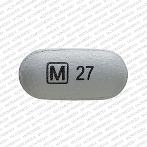 Image 1 - Imprint M 27 - methylphenidate 27 mg