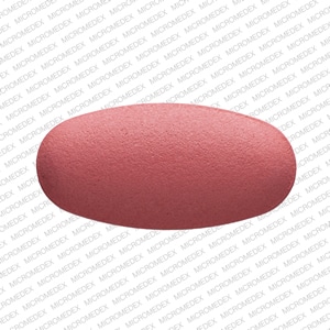 Pill Finder Slc Pink Elliptical Oval Medicine