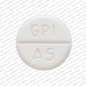 Pill Finder Gpi A White Round Medicine