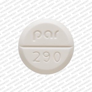 Imprint par 290 - megestrol 40 mg