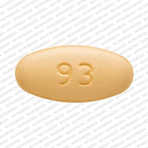 Image 1 - Imprint 93 7244 - clarithromycin 500 mg