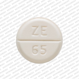 Image 1 - Imprint ZE 65 - amiodarone 200 mg