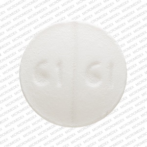 Pill Finder: V 61 61 White Round - Medicine.com