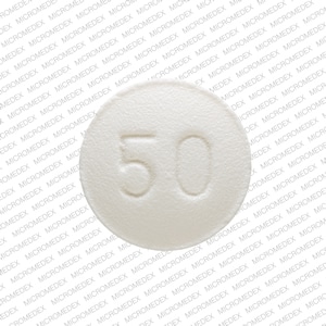 Image 1 - Imprint 50 - quetiapine 50 mg