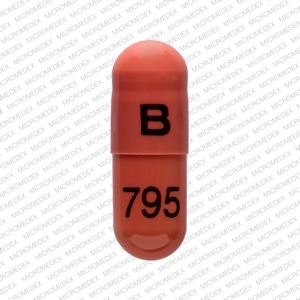 Image 1 - Imprint B 795 - rivastigmine 4.5 mg