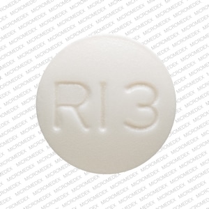 Image 1 - Imprint RI3 - risperidone 1 mg