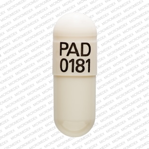 Image 1 - Imprint PAD 0181 - potassium chloride 10 mEq (750 mg)