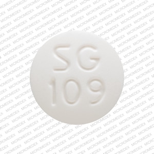 Image 1 - Imprint SG 109 - carisoprodol 350 mg