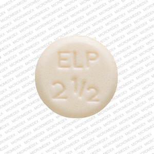 Image 1 - Imprint ELP 2 1/2 - enalapril 2.5 mg