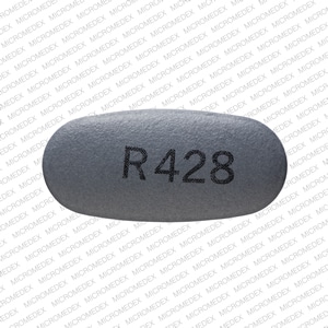 Image 1 - Imprint R428 - lamotrigine 300 mg