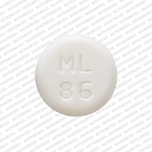 Image 1 - Imprint ML 86 - pioglitazone 15 mg (base)