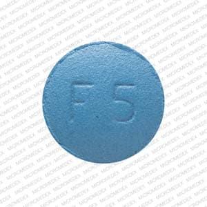 Image 1 - Imprint F5 - finasteride 5 mg