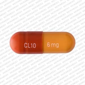 Image 1 - Imprint CL10 6 mg - rivastigmine 6 mg