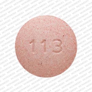 Pill Finder: I 113 Pink Round - Medicine.com