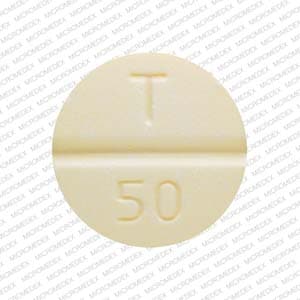 Image 1 - Imprint T 50 - phenytoin 50 mg