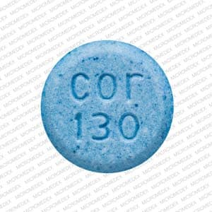 Image 1 - Imprint cor 130 - amphetamine/dextroamphetamine 5 mg