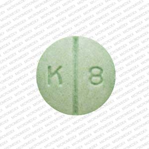 Pill Finder K 8 Green Round Medicine Com   T111891f 