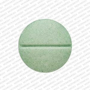 Pill Finder U23 Green Round Medicine Com   T111948b 