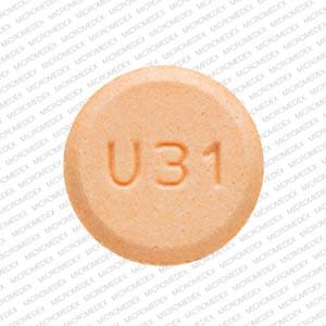 Pill ID: U31 Orange Round - Medicine.com