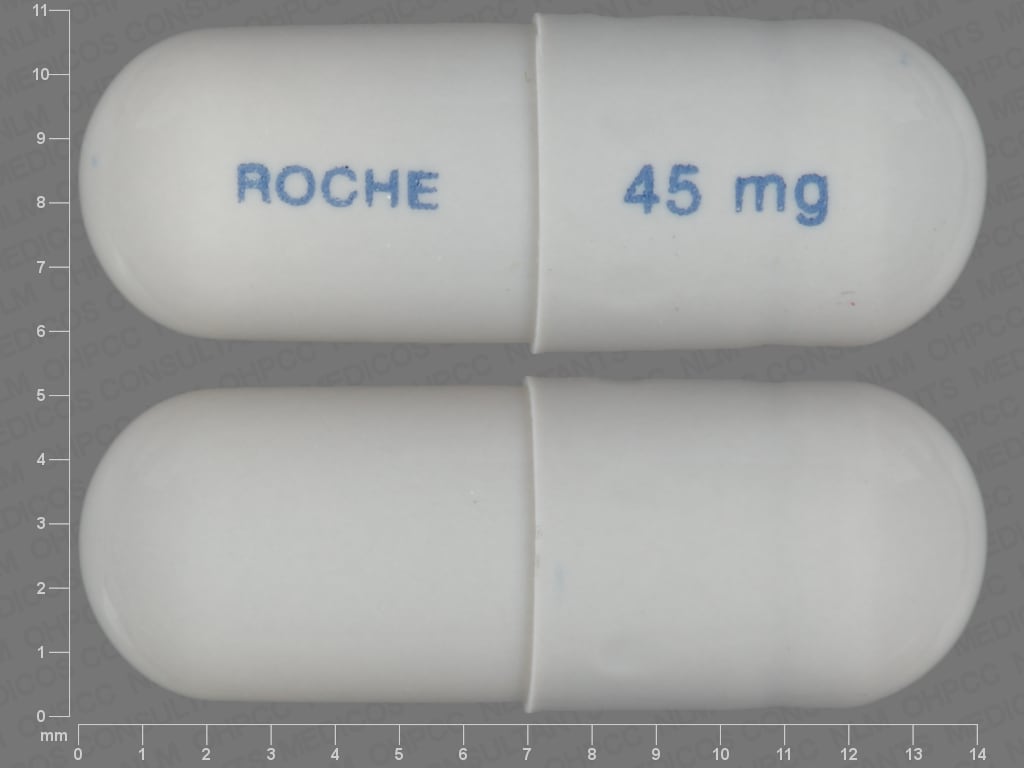 Image 1 - Imprint ROCHE 45 mg - Tamiflu 45 mg