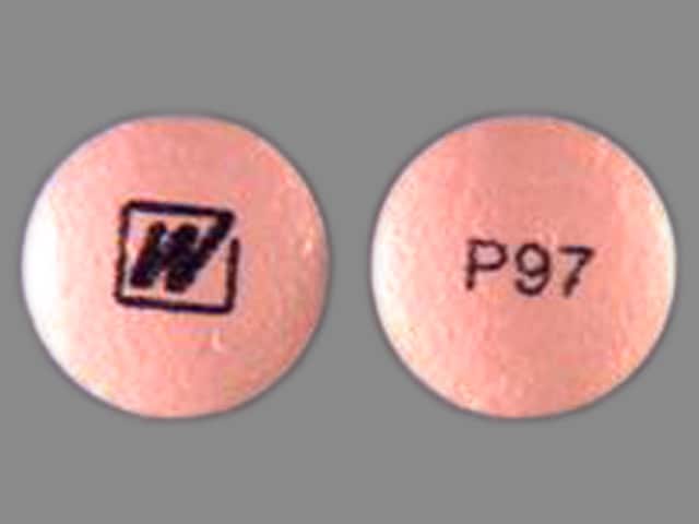 Imprint W P97 - primaquine 26.3 mg (15 mg base)