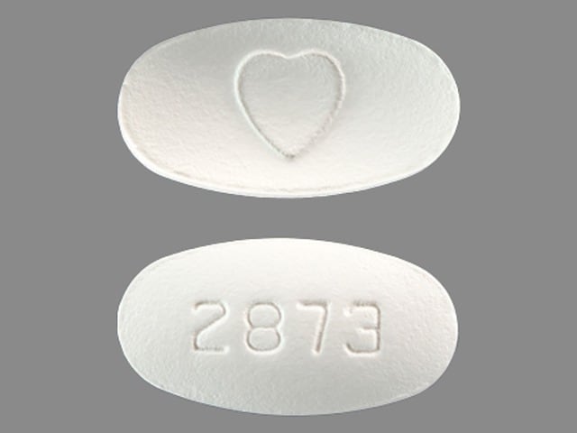 Image 1 - Imprint 2873 Logo (Heart) - Avapro 300 mg