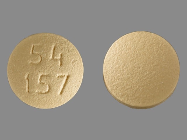 Image 1 - Imprint 54 157 - montelukast 10 mg (base)