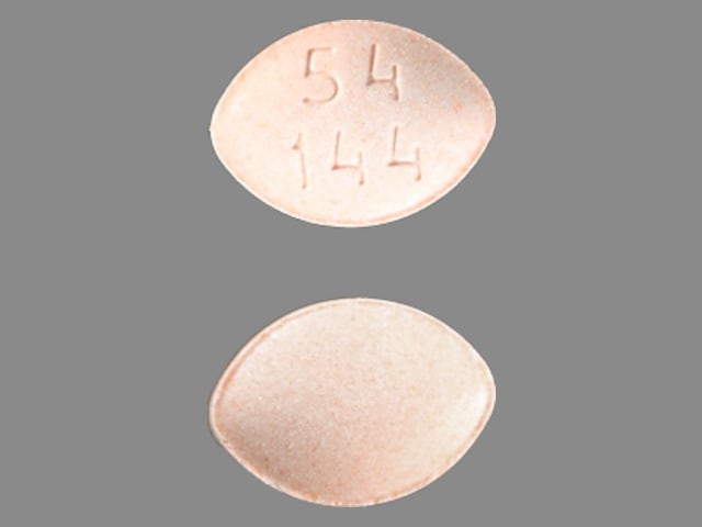 Pill Finder: 54 144 Pink Elliptical / Oval - Medicine.com