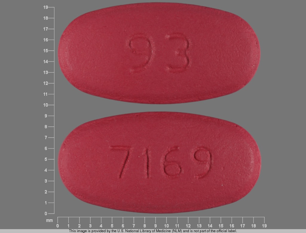 Image 1 - Imprint 93 7169 - azithromycin 500 mg