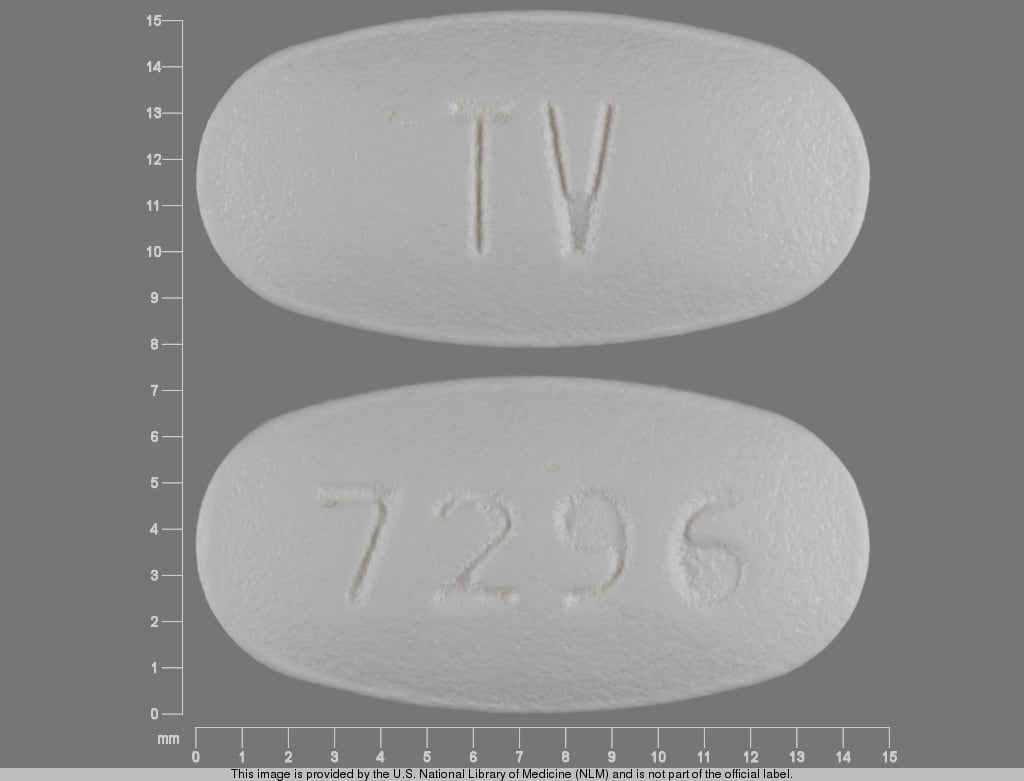 Image 1 - Imprint TV 7296 - carvedilol 25 mg