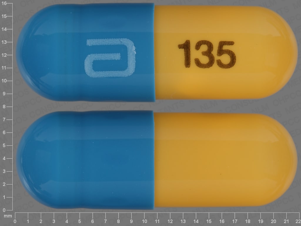 Pill Finder: a 135 Blue Capsule-shape - Medicine.com