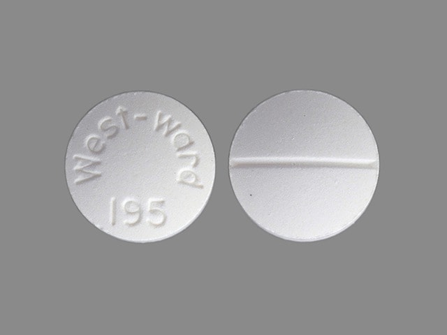 Imprint West-ward 195 - chloroquine 250 mg