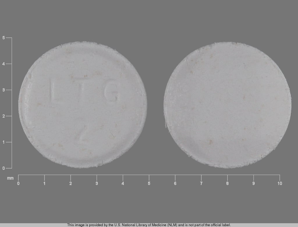 Image 1 - Imprint LTG 2 - Lamictal CD 2 mg