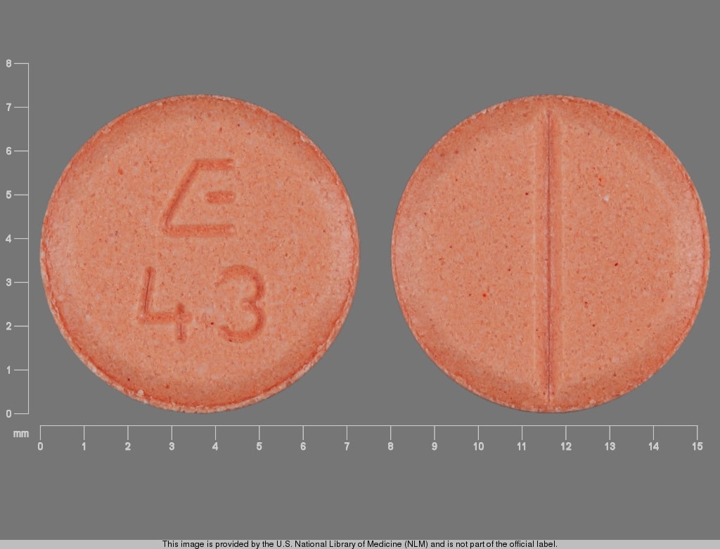Imprint E 43 - midodrine 5 mg
