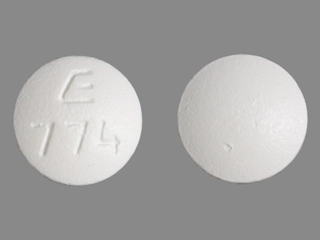 Imprint E 774 - bisoprolol 10 mg