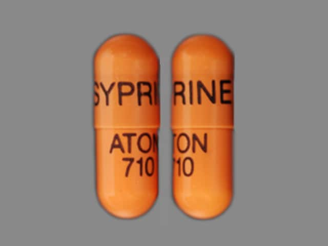 Image 1 - Imprint SYPRINE ATON 710 - Syprine 250 mg